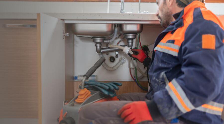 Residential Slab Leak Plumbing in Denton, KS